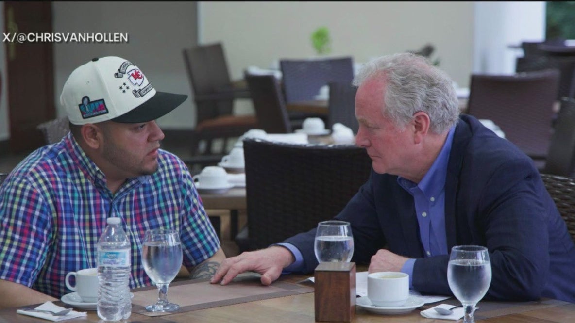 Maryland senator meets with Kilmar Abrego Garcia